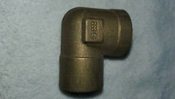 ANSI B16.11, 1 1/2 Inch, 6000LB, 90 Degree SR Threaded Elbow ANSI B16.11,1 1/2英寸,6000LB,90度SR螺纹弯头