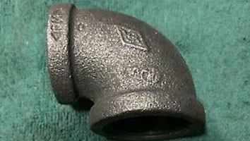 ANSI B16.11, 2 Inch, A105 90 Degree Threaded Elbow ANSI B16.11, 2英寸,A105 90度螺纹弯头