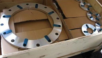 ANSI B16.48, 22 Inch, A515 Gr 60, RF, En 1092-1 Type B1 Flange ANSI B16.48, 22英寸,A515 Gr 60, RF, En 1092-1型B1法兰