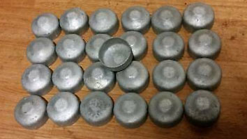 SCh 120, 20 Inch, A420 WPL6, Buttweld, Galvanized Pipe End Cap SCh 120, 20英寸,A420 WPL6,对焊,镀锌管端盖