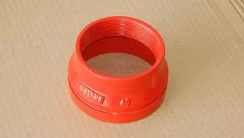 SCh 40,4 x 2 Inch, BW, ASTM A234, Grooved Concentric Reducer SCH 40,4 x 2英寸,BW,ASTM A234,带槽同心减速器