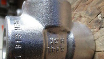 ASME B16.11 3000LB，1x3 / 4英寸，碳钢插座焊接减少发球台
